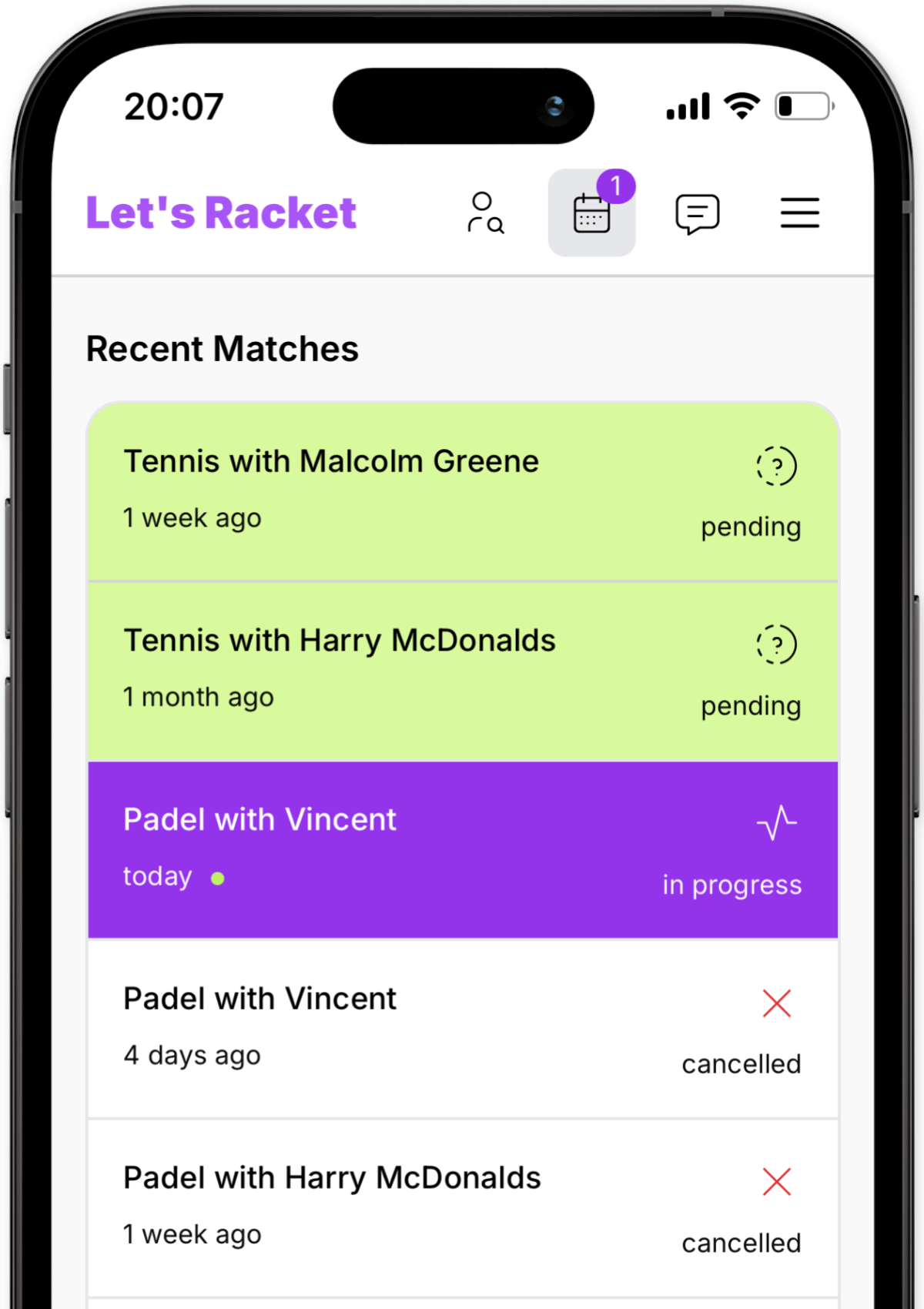 Match History